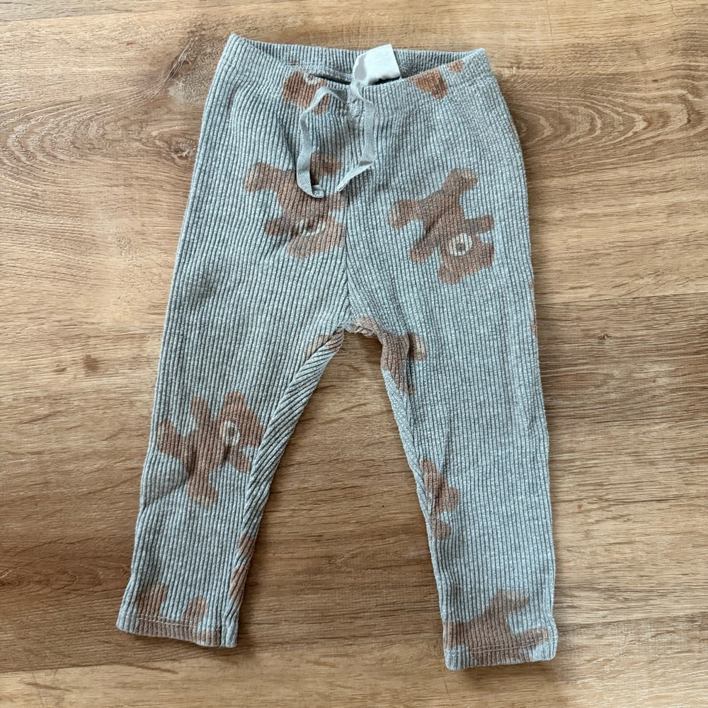 Zara teddy bear pants